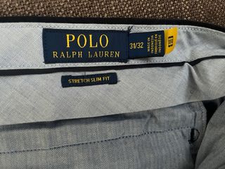 Pantaloni Polo Ralph Lauren Slim Fit Blu
