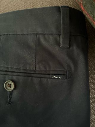 Pantaloni Polo Ralph Lauren Slim Fit Blu