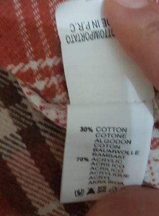 Camicia a quadri S/M