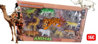Conjunto 12 animales Animal Series