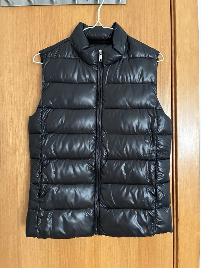 Chaleco acolchado negro Mango mujer