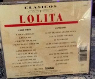 CD LOLITA  -   AMOR  AMOR   Y  MAS 