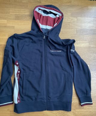 Felpa Admiral con cappuccio e zip Tg L