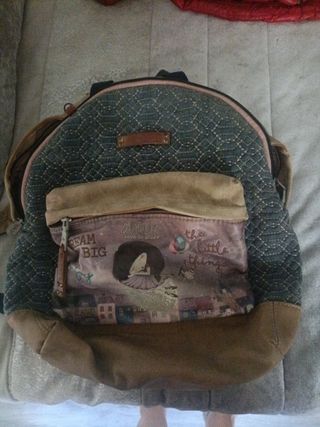 Mochila Anekke Marrón Multicolor