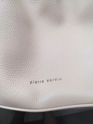 Bolso Pierre Cardin Beige, buen estado