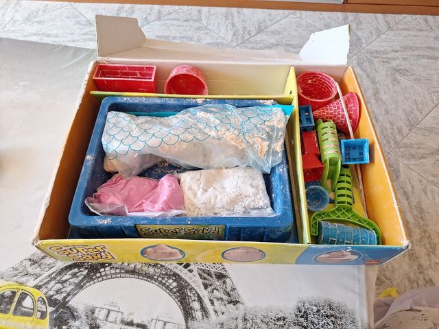 Super Sand Castle Kit, tierra mágica 