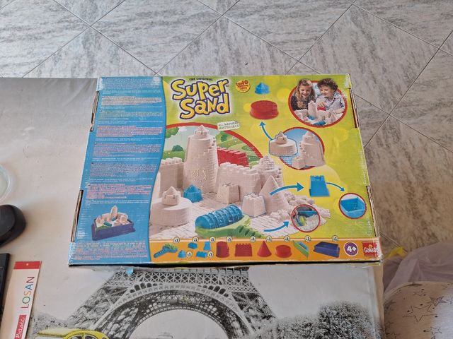 Super Sand Castle Kit, tierra mágica 