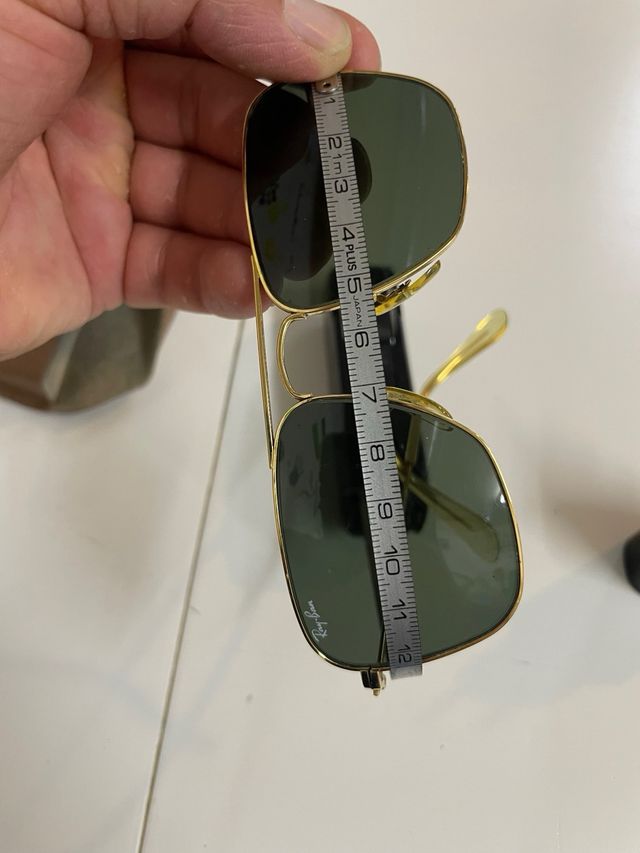 Gafas de Sol Ray-Ban Caravan B&L Doradas