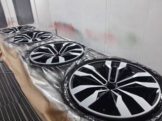 Reparación y pintado de llantas