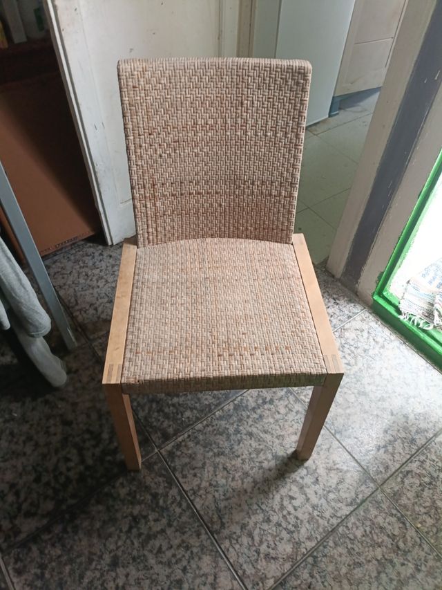 Silla de ratán veig perfecta