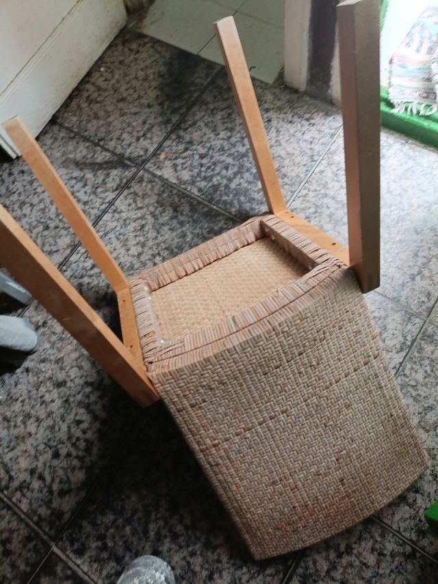 Silla de ratán veig perfecta