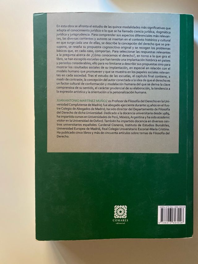 El Conocimiento Jurídico - Juan Antonio Martínez M