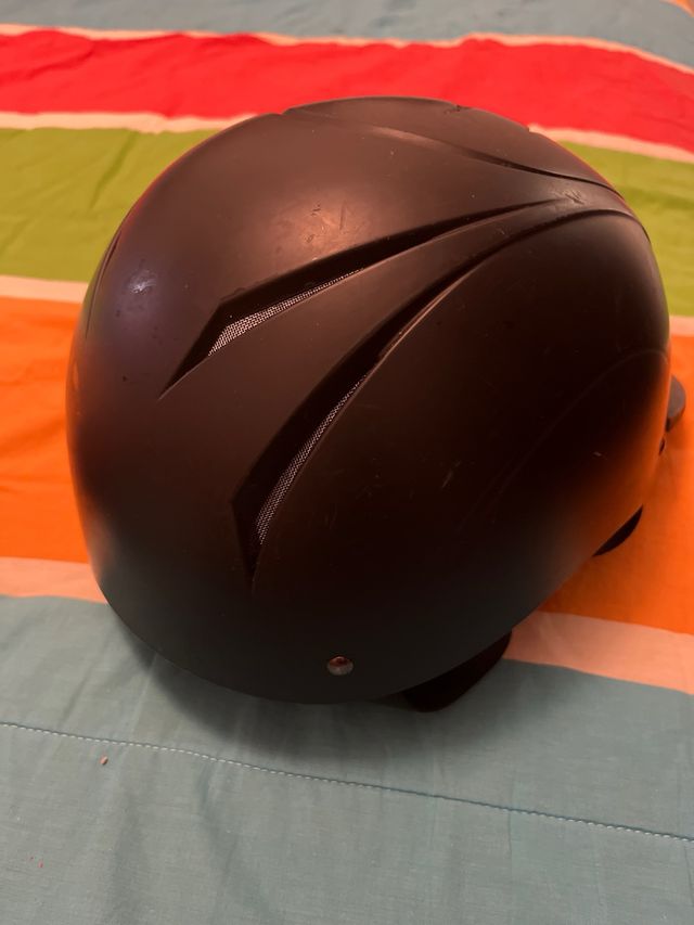 Casco Hípica Negro Fouganza