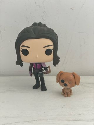 Funko Pop Marvel Kate Bishop y Lucky Perro 1212