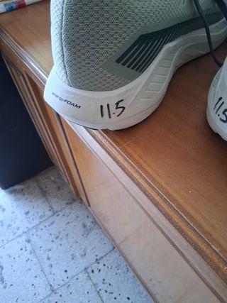 Scarpe Salomon da running grigie/verdi