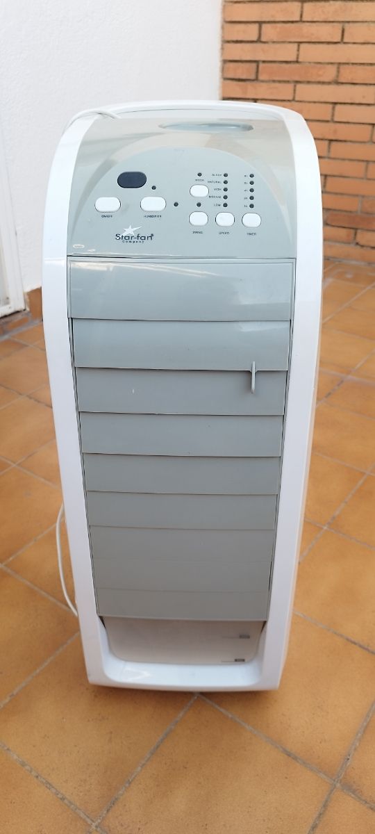 Climatizador Portátil Star-fan Gris/Blanco.