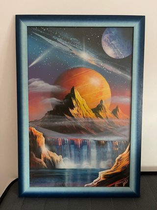 Cuadro Spray Arte Paisaje Galáctico
astrología 