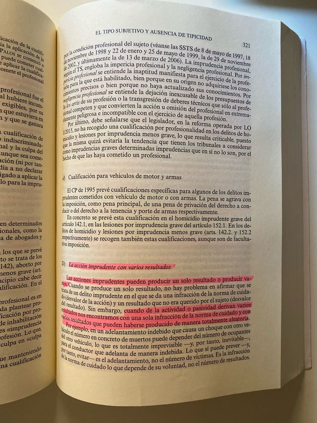 Derecho Penal Español - Parte General