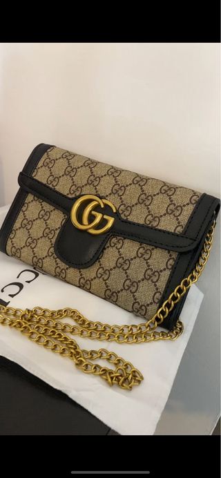 Bolso Beige y Marrón