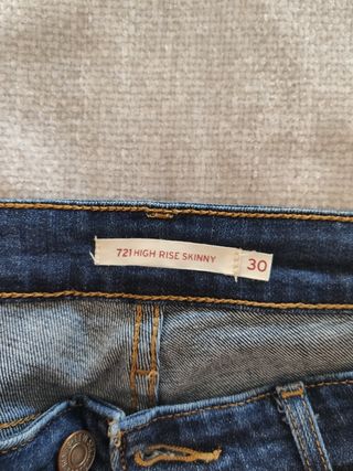 Levi's 721 High Rise Skinny Talla 30