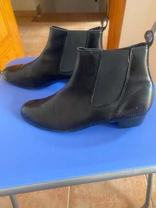 Botines Flamenco Niño Talla 39 Negros