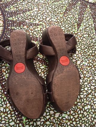 Sandalias plataforma Camper Negras