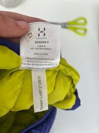 Chaqueta plumífero Haglofs ESSENS