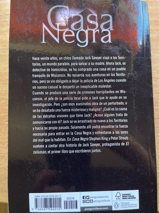 Casa Negra Stephen King Peter Straub
