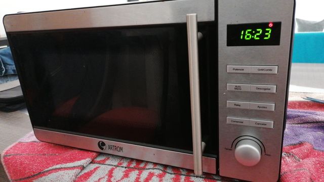 Placa eletrónica de microondas e painel de botões