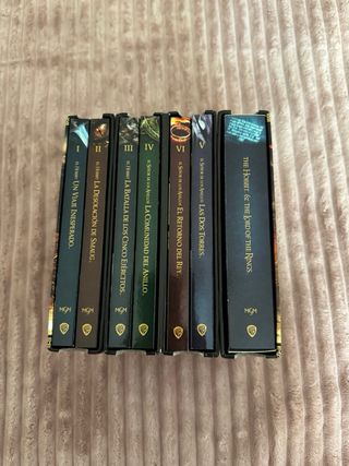 El Señor de los Anillos y El Hobbit Blu-ray 4K