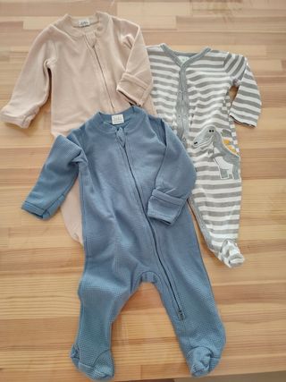 Pack 3 Pijamas Largos Bebé