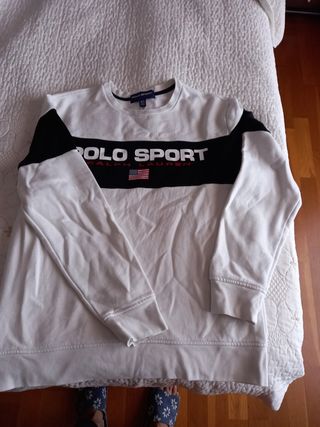 Polo Sport Jersey Hombre Blanco