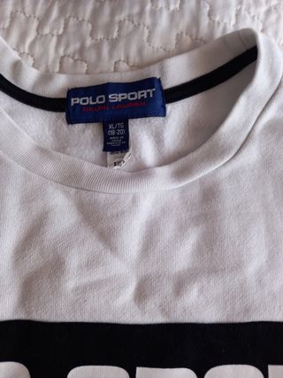Polo Sport Jersey Hombre Blanco