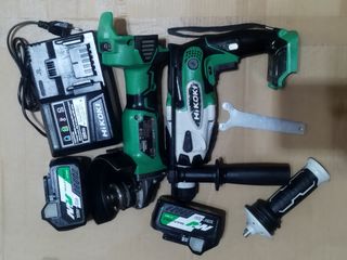 Kit Taladro y Radial Hikoki