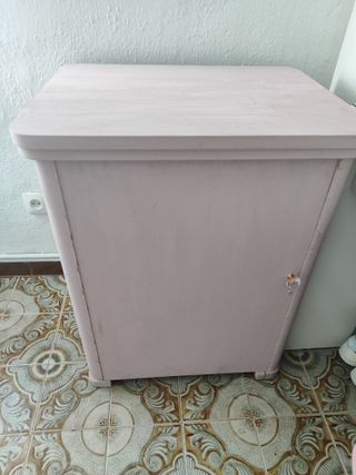 Mueble Costura Alfa con Máquina Antigua
