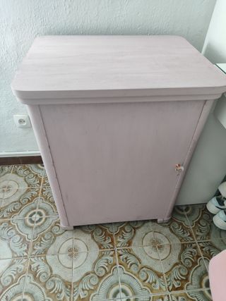Mueble Costura Alfa con Máquina Antigua
