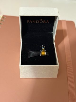 Charm Pandora Lobezno Plata y Azul