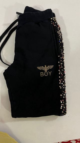 Boy London pantaloni tuta con fascia laterale