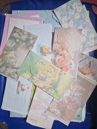 Cartas y sobres antigüedad 