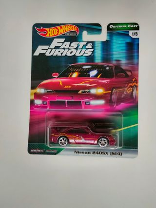 Hot Wheels Nissan 240SX S14 Original Fast Furious