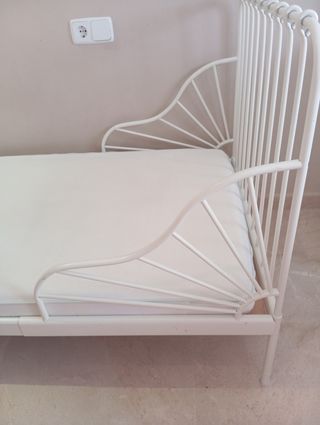 Cama extensible niños Ikea 80x200 + colchón