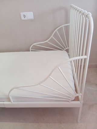 Cama extensible niños Ikea 80x200 + colchón