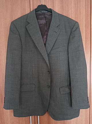 Chaqueta de traje gris El Corte Inglés