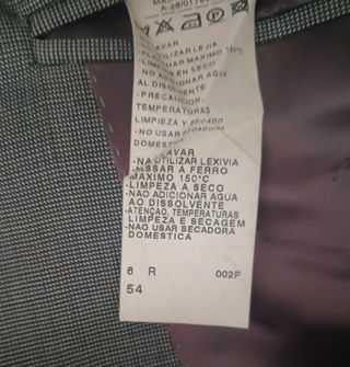 Chaqueta de traje gris El Corte Inglés