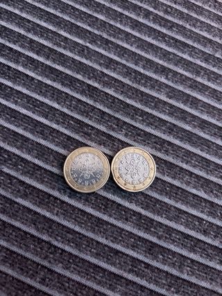 Moneda 1 Euro Portugal 2009 
cada una 70 € dos 100