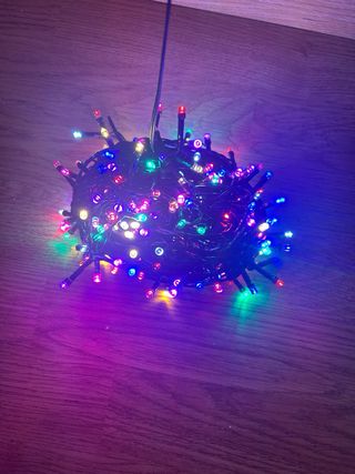 Luces de Navidad LED con enchufe