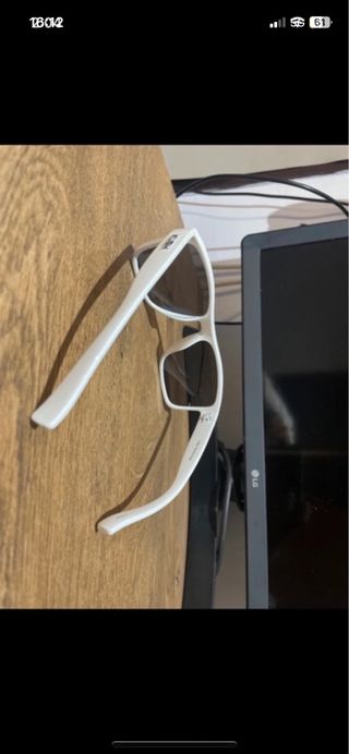 Gafas de sol blancas