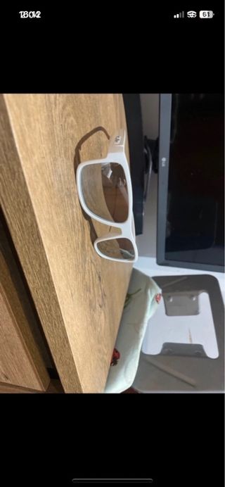 Gafas de sol blancas