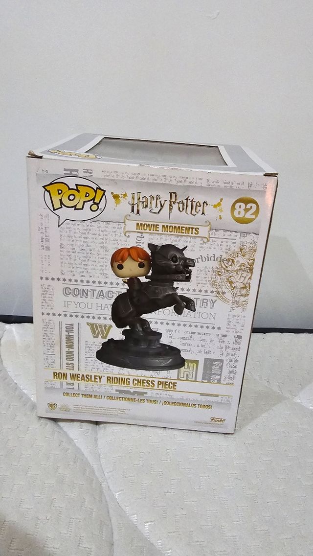 Funko Pop Ron Weasley Movie Moments Ajedrez 82