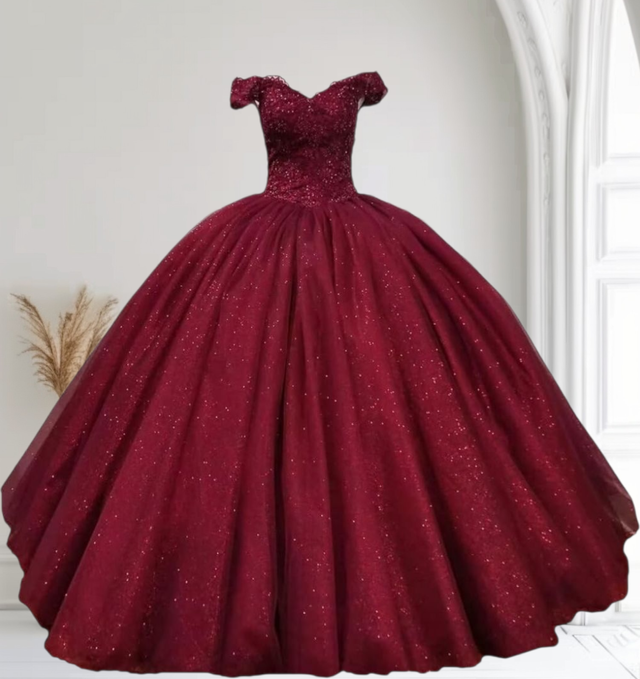 Vestido de Quinceañera Rojo